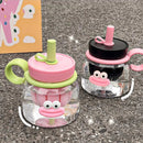 Axyaa Kawaii Tea Infuser Bottle 1000ml - Cute Sports Drink Bottle