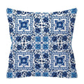 Axyaa Geometric Ethnic Floral Print Pillowcase 45*45cm