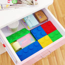 Axyaa Storage Box: Creative Plastic Organizer for Office, Desktop, and Kids' Gifts