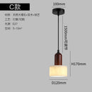 Axyaa Marble Wabi Sabi Droplight Pendant Lamp for Kitchen Island & Dining Desk