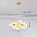 Axyaa Glass Bubble Ball Nordic Luxury Chandelier