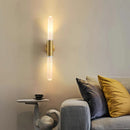 Axyaa Modern Copper Wall Lamp for Bedroom, Study, Living Room - High-End Luxury Lighting