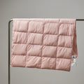 Axyaa Antibacterial 95 White Goose Down Shawl Blanket - Multifunctional Portable Nap & Travel Blanket