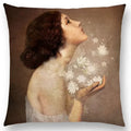 Axyaa Elegant Lady Fantasy Pillow Case for a Free Mind