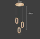 Axyaa Modern LED Ceiling Lamp Chandelier for Indoor Decor and Lighting