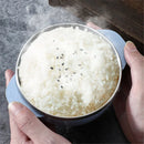 Axyaa Double Layer Rice Soup Bowl with Handle, Children's Tableware