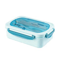 Axyaa Stainless Steel Bento Box with Cutlery | Portable Microwave Lunch Container