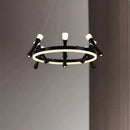 Axyaa Modern Pendant Lights Indoor Chandeliers for Living Room Ceiling Lamp