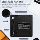 Axyaa USB3.0 Type-C Slim External DVD RW CD Writer Drive for Laptop PC