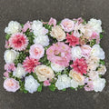 Axyaa Silk Floral Wedding Decor Petal Flower Wall Party Backdrop Display