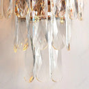 Axyaa LED Crystal Wall Lamp for Living Room Decor