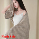 Axyaa Coral Fleece Bath Towel - Large Size, Unisex, Korean Style