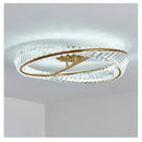 Axyaa Luxury Crystal Ceiling Lights for Home Decor - Modern LED Chandeliers