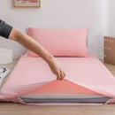 Axyaa 360° Zipper Mattress Protector Cover for Single/Double Beds - 90/150cm