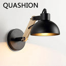 Nordic Foldable Wall Light Axyaa LED Sconces for Bedside Reading, Indoor Home Decors