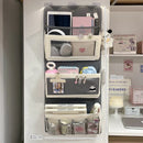 Axyaa Fabric Hanging Organizer with Large Pockets - Foldable Multi-layer Storage Holder