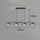 Axyaa Modern LED Chandelier Pendant Light for Dining Room Lighting