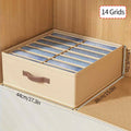 Axyaa Stackable Drawer Organizer Set for Clothes, Underwear, Socks, and Bras