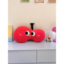 Axyaa Big Eyes Red Apples Pillows Sofas Plush Dolls - Christmas Birthdays Gifts