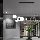 Axyaa Glass Bubble Chandelier: Nordic Minimalist Magic Bean Design