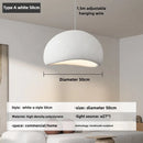 Axyaa Nordic Wabi Sabi E27 Chandelier Pendant Light - Home Decor Loft Hanging Fixture
