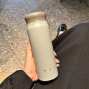 Axyaa Frosted Stainless Steel Thermos Water Bottle for Hot and Cold Drinks