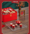 Axyaa Dry Fruit Storage Box - High-end Snack Display Plate