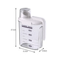 Axyaa Large Capacity Grain Storage Tank for Kitchen - Efficient, Sealed, & Moisture-Proof