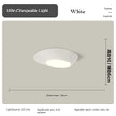 Axyaa Nordic LED Ceiling Lights - White Black Fixtures for Home Decor