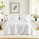 Axyaa Oversized King Quilt Set Lightweight Microfiber Bedding Coverlet