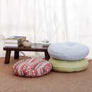 Axyaa Japanese Style Large Round Seat Cushion - Detachable & Washable