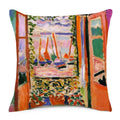 Axyaa Matisse Portrait Art Printed Cushion Cover 45X45cm