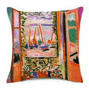 Axyaa Matisse Portrait Art Printed Cushion Cover 45X45cm