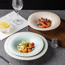 Axyaa Ceramic Salad Bowl: Vintage Style for Soup, Fruit, Sashimi, and Molecular Cooking
