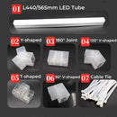Axyaa Hexagon LED Garage Light for Auto Body Repair and Detailing