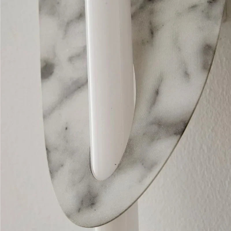 Axyaa Nordic Minimalist Wall Light Iron Lamp for Bedroom Living Room Study