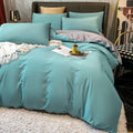 Axyaa 100% Cotton Bedding Set: Duvet Cover, Sheet, Pillowcases. Various Sizes Available.