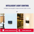 Axyaa Solar LED Courtyard Lights - Outdoor Waterproof Garden Wall Lamp