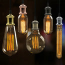 Axyaa Retro Industrial Pendant Lamp Base E27 Ceiling Lighting Fixture