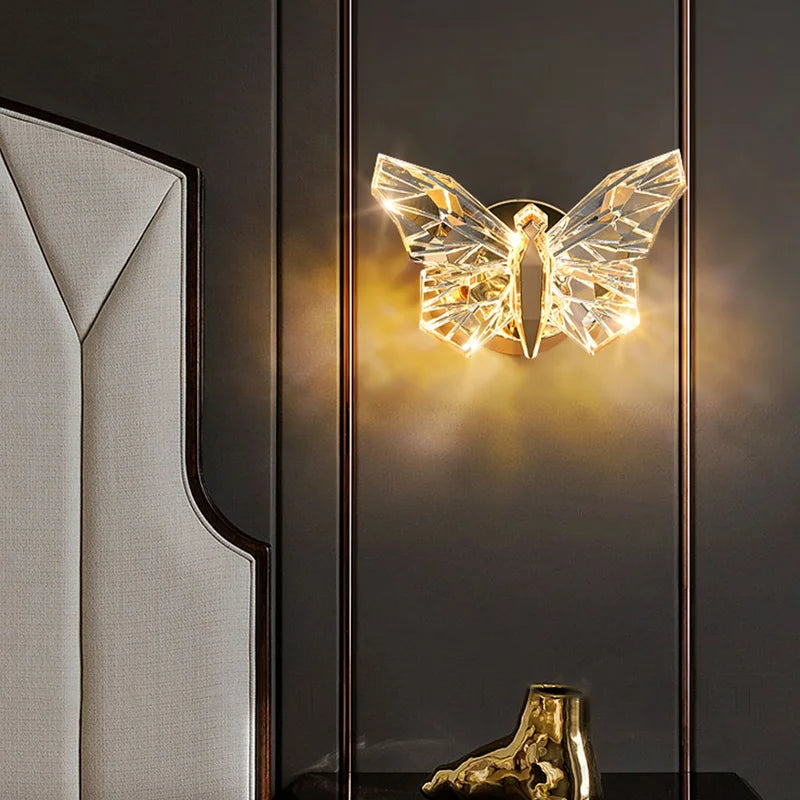 Axya Butterfly LED Wall Sconce for Indoor Lighting & Home Decor