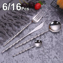 Axyaa Stainless Steel Cutlery Set - Elegant, Mirror Finish, Dishwasher Safe