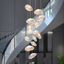 Axyaa Modern Pendant Lights - Ceiling Chandeliers for Indoor Dining & Living Rooms