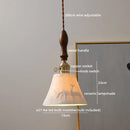 Axyaa Nordic LED Pendant Lights | Modern Ceramic Hanging Lamp for Home Decor