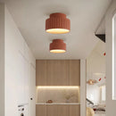 Axya Cream Wind Ceiling Light - Nordic Resin LED Decor for Home Living Room Bedroom Hallway