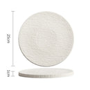 Axyaa Stone Ceramic Steak Serving Plate Set - Restaurant Tableware