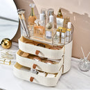 Axyaa Vanity Organizer with Stackable Drawers for Skincare and Cosmetics
