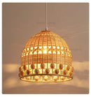 Axyaa Woven Rattan Chandelier Pendant Light for Home Decor