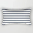 Axyaa Nordic Grey White Geometric Square Pillowcase for Home Decor