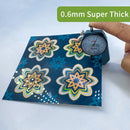 Axyaa Waterproof Kitchen Tile Sticker: Modern Vinyl, Self-adhesive, Removable, Food-themed Home Decor