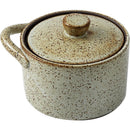 Axyaa Coarse Pottery Bird's Nest Cup Ceramic Steamed Egg Soup Seasoning Jar